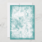 Tropische palmboom Beach Weddenschap Kaart (Achterkant)