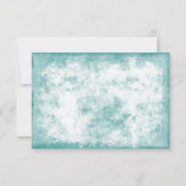 Tropische palmboom Beach Weddenschap RSVP (Achterkant)