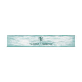 Tropische palmboom Beach Weddenschap Uitnodigingen Wikkel (Vlak)