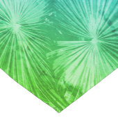 Tropische palmboom blad tafel runner ontwerp korte tafelloper (Hoek)