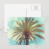 tropische palmboom briefkaart (Voorkant / Achterkant)
