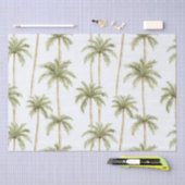 Tropische Palmboom Bruiloft Tissuepapier (Craft)