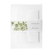 Tropische palmboom bruiloft uitnodigingen wikkel (Voorkant Voorbeeld)