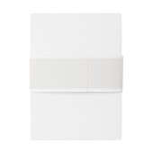 Tropische palmboom bruiloft uitnodigingen wikkel (Achterkant Voorbeeld)