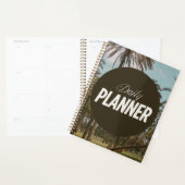Tropische Palmboom Dagelijkse Planner (Display)