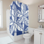 Tropische palmboom douchegordijn (In situ)