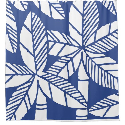 Tropische palmboom douchegordijn (Voorkant)