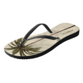 Tropische palmboom Elegant Summer Teenslippers (Schuin)