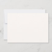 Tropische Palmboom Elegante Minimalistische Trouw- (Achterkant)