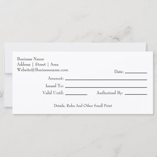 Tropische palmboom- en doorsnijdingscertificaat (Achterkant)