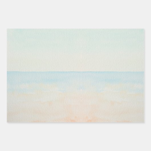 Tropische palmboom   inpakpapier vel (Voorkant)