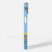 Tropische palmboom iPhone case (Achterkant / Rechts)