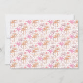 Tropische Palmboom Kerstmis Drie Foto Feestdagenkaart (Achterkant)