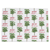 Tropische palmboom Kerstvakantie Groot Cadeauzakje (Voorkant)