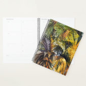 Tropische palmboom kleurig origineel schilderij planner (Display)