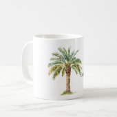 Tropische palmboom koffiemok (Voorkant links)