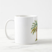 Tropische palmboom koffiemok (Links)