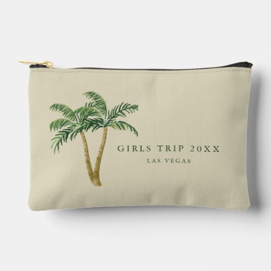 Tropische Palmboom Meisjes Trip Custom Modern Etui (Voorkant)