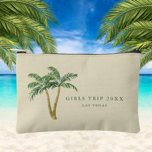 Tropische Palmboom Meisjes Trip Custom Modern Etui