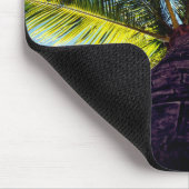 Tropische palmboom muismat (Hoek)