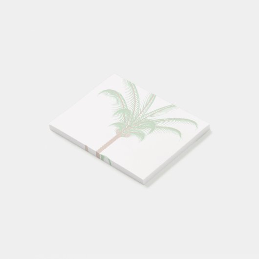 Tropische palmboom post-it® notes (Schuin)
