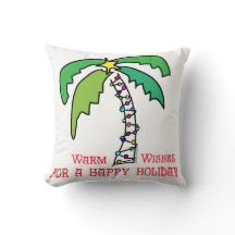 Tropische palmboom Prettige feestdagen