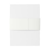 Tropische palmboom rustieke kustbruiloft uitnodigingen wikkel (Achterkant Voorbeeld)