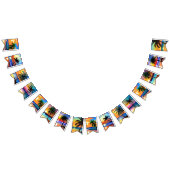 Tropische palmboom silhouet party vlaggetjes (Alle)