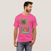 Tropische palmboom t-shirt (Voorkant volledig)