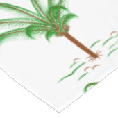 Tropische palmboom tafelkleed (Gekanteld)
