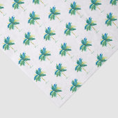 Tropische palmboom tissuepapier (Detail)