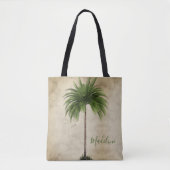  Tropische palmboom Tote Bag (Voorkant)