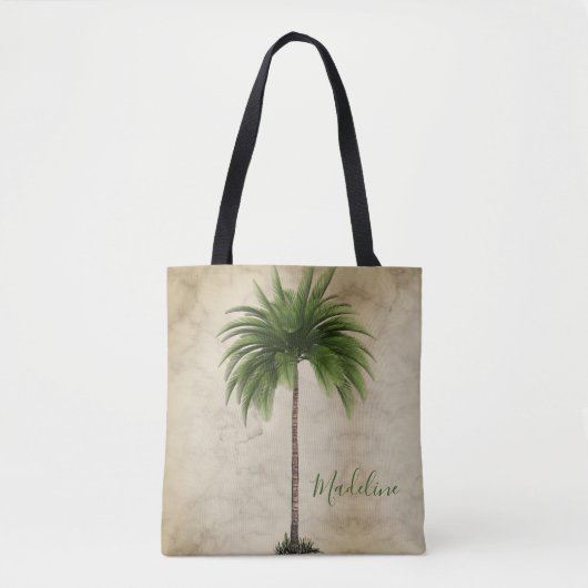  Tropische palmboom Tote Bag (Voorkant)