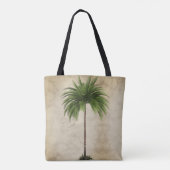  Tropische palmboom Tote Bag (Achterkant)