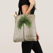  Tropische palmboom Tote Bag (Dichtbij)