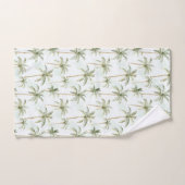 Tropische Palmboom Verjaardag Bad Handdoek (Handdoek)