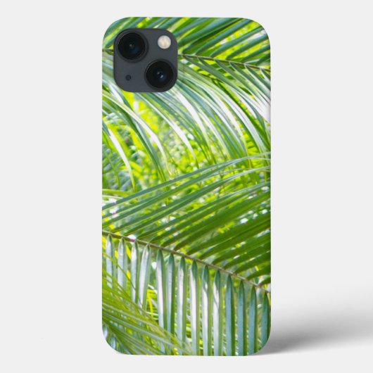 Tropische palmboombladeren Case-Mate iPhone case (Achterkant)