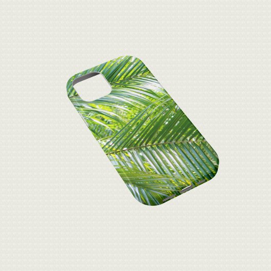 Tropische palmboombladeren Case-Mate iPhone case