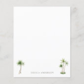 Tropische palmboomnaam — Stationery (Voorkant)