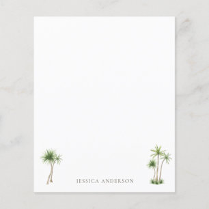 Tropische palmboomnaam — Stationery