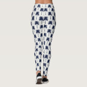 tropische palmdroom leggings (Achterkant)