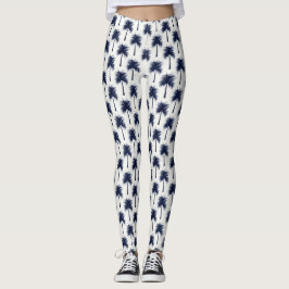 tropische palmdroom leggings