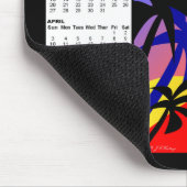 Tropische palmen 2011 Kalender Mousepad Muismat (Hoek)