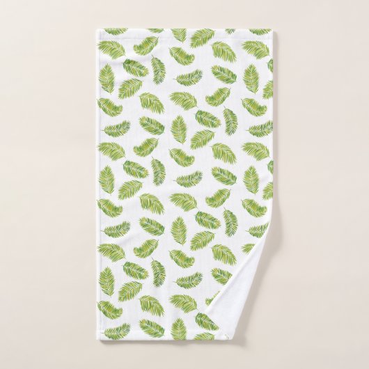 Tropische palmen bad handdoek (Handdoek)