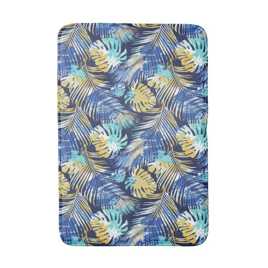 Tropische palmen badmat (Voorkant Verticaal)