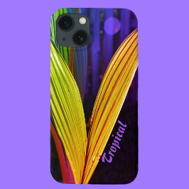 Tropische palmen Bright Multicolored Case-Mate iPhone Case