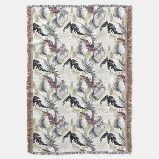 Tropische palmen, gier in wijn en zwart deken (Voorkant Verticaal)