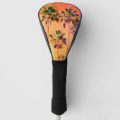  tropische palmen golfheadcover (Voorkant)