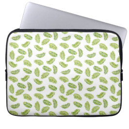 Tropische palmen laptop sleeve