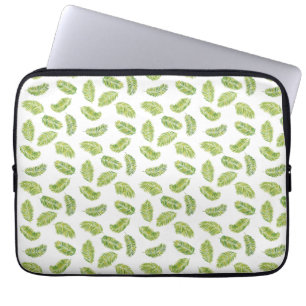 Tropische palmen laptop sleeve